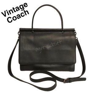 VINTAGE COACH WHITNEY SATCHEL BAG STYLE 9185